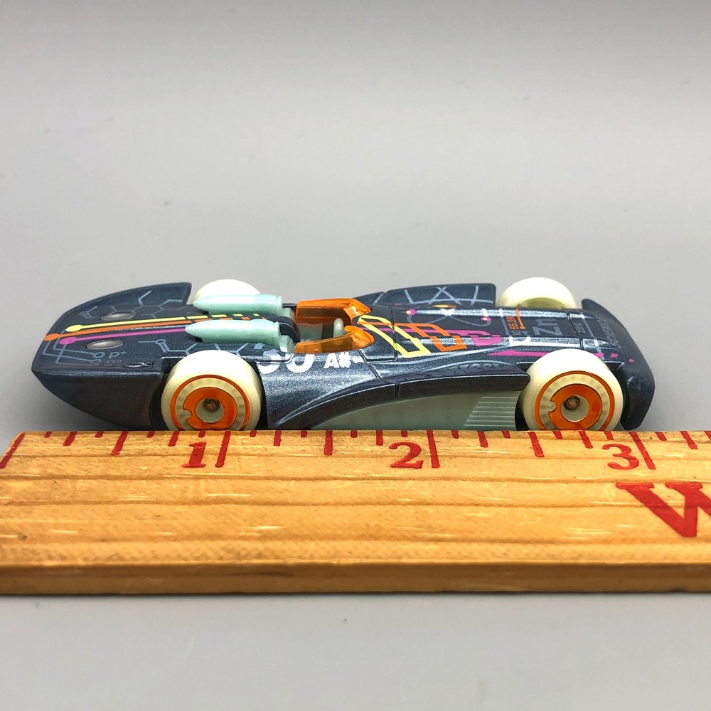 Hot Wheels Chevroletor Blue HW Science Glow Wheels Diecast Car 1/64 Glow in Dark - Picture 4 of 12
